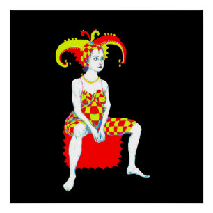Poster Un jester enceinte