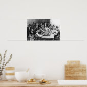 Poster Un jeu de Faro à El Paso (Cuisine)