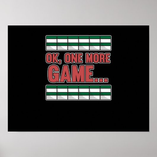 Poster Un Jeu De Plus Joueur Mahjong Jeux Garçons Filles (Devant)