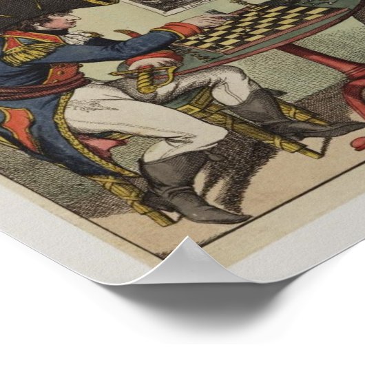 Poster Un jeu d'échecs (Coin)