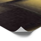 Poster Un jeu d'échecs abstrait surréaliste et moderne (Coin)