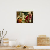 Poster Un jeune homme entre vertu et vice (Cuisine)