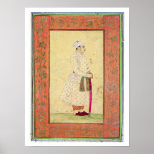 Poster Un jeune noble de la cour de Mughal, du Lar