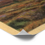 Poster Un joshua palmier en fleurs dans le désert califor (Coin)