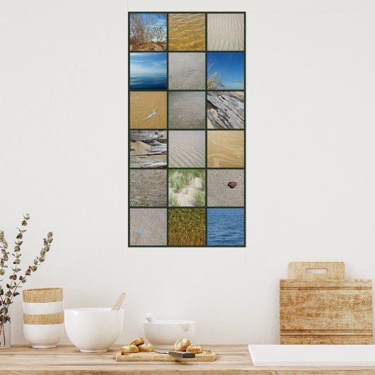 Poster Un jour à la plage (Cuisine)