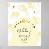 Poster Un jour d'abeilles bienvenu (Devant)