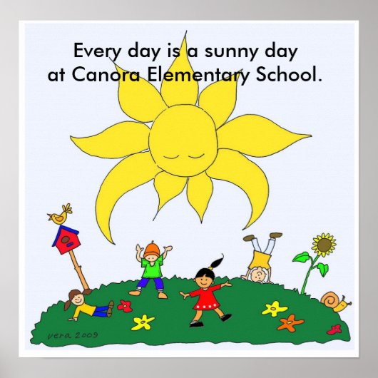 Poster Un Jour ensoleillé Tous Les Jours (Devant)