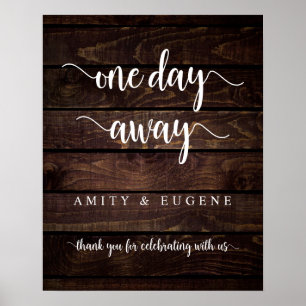 Poster Un jour plus tard, Dîner de répétition Mariage