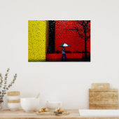 Poster Un jour pluvieux (Cuisine)