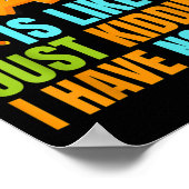 Poster Un jour sans mathématiques étudiants mathématiques (Coin)