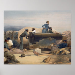Poster Un jour tranquille dans la batterie de diamant,