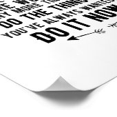 Poster Un jour vous vous réveillerez et vous ne serez pas (Coin)