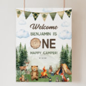 Poster Un Joyeux Camper Premier anniversaire 18x24 Affich