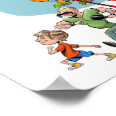 Poster Un joyeux cirque en ville (Coin)