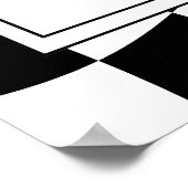 Poster Un joyeux Mec Happy Face Boy 1er anniversaire Bien (Coin)