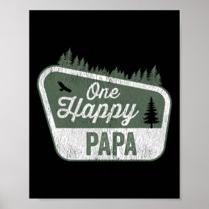 Poster Un joyeux Papa Correspondant Famille Anniversaire 
