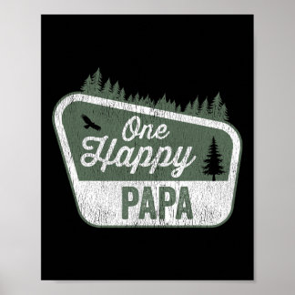 Poster Un joyeux Papa Correspondant Famille Anniversaire