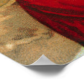 Poster Un joyeux Père Noël par Ellen Clapsaddle (Coin)