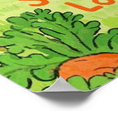 Poster Un Lapin De Pâques M'Aime (Coin)