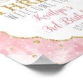 Poster Un lapin est à trois ans Bienvenue (Coin)