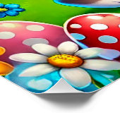 Poster Un lapin et un hérisson heureux (Coin)