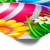 Poster Un lapin heureux (Coin)