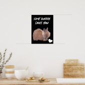 Poster Un Lapin T'Aime (Cuisine)