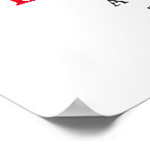 Poster Un leadership inspirationnel unique créatif Loup (Coin)