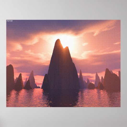 Poster Un lieu de pics (Devant)