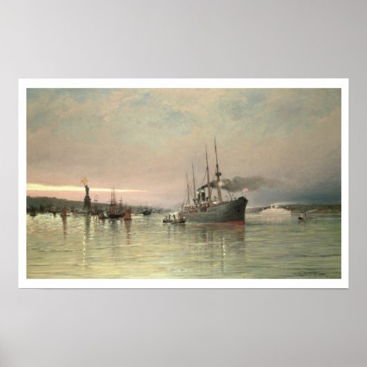 Poster Un Liner et autre expédition avant la Statue de Li (Devant)