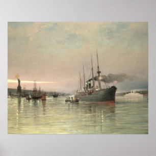 Poster Un Liner et autre expédition avant la Statue de Li