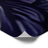 Poster Un loup dans la nuit étoilée (Coin)