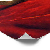 Poster Un Magnolia sur Red Velvet (Coin)