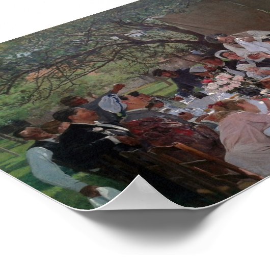 Poster Un mariage à Yport d'Albert Fourié (Coin)