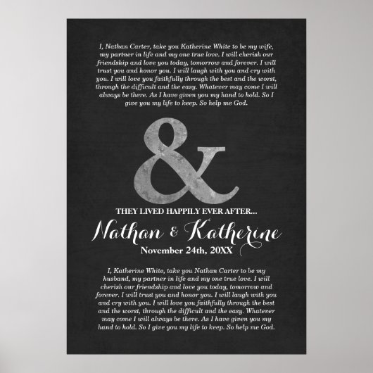 Poster Un Mariage argenté et gris s'affiche joyeusement a (Devant)