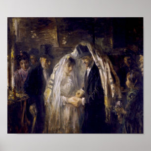Poster Un Mariage juif par Jozef Israëls