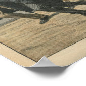 Poster Un mariage sur un chariot à main (Coin)