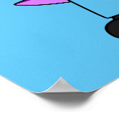 Poster Un marin de la marine Pachycephalosaurus Dinosaur. (Coin)