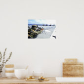 Poster Un Marine américain réglant son arme (Cuisine)