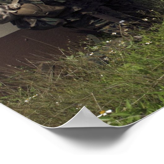 Poster Un Marine assure la sécurité (Coin)