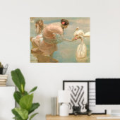 Poster Un matin d'été (Bureau à domicile)