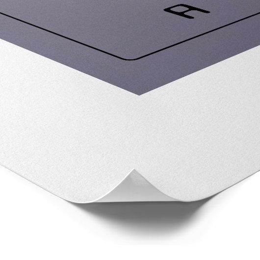 Poster Un Matin Foncé (Coin)