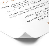 Poster Un Message De La Signe De Bump - Twinkle Little St (Coin)