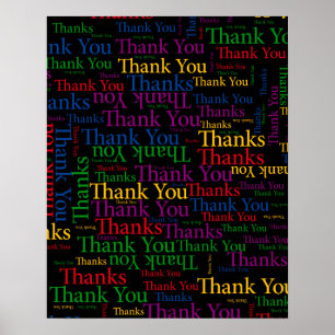 Poster Un Message De Remerciements Pour Dire Tant Au Merc