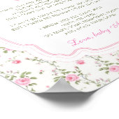 Poster Un Message Du Baby shower Bump Love Shack (Coin)