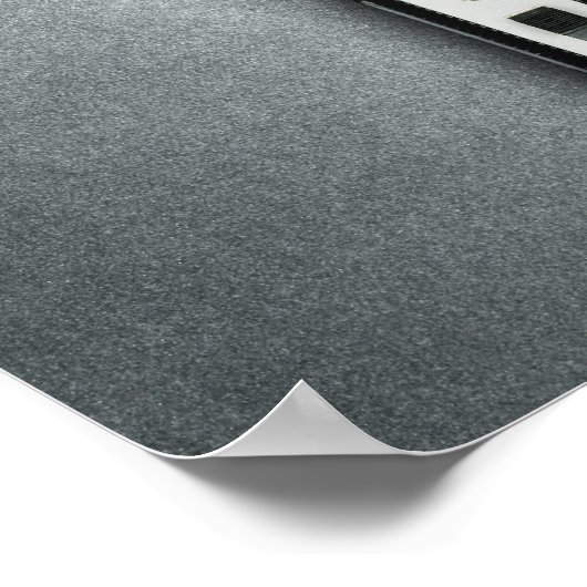 Poster Un microphone classique (Coin)