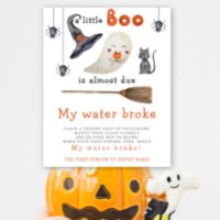 Un mignon fantôme - mon eau a cassé le baby shower