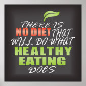 Poster Un mode de vie sain (Devant)