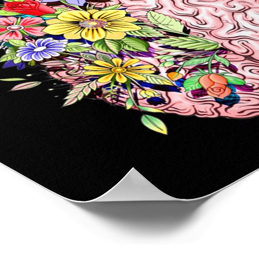 Poster Un Mois De Sensibilisation À La Santé Mentale (Coin)