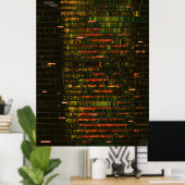 Poster Un mois de sons de Yellowstone (Bureau à domicile)